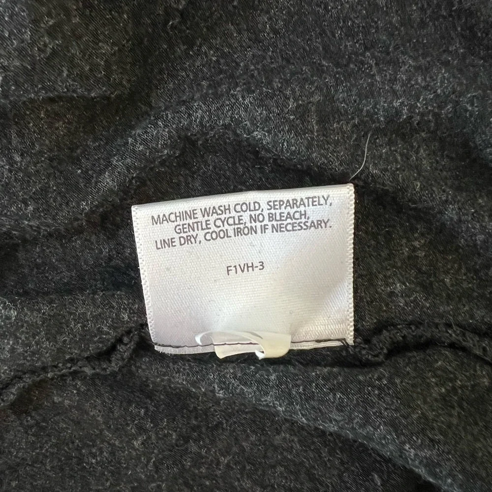 Eileen Fisher Lightweight Viscose Jersey Knit Jewel Neck Tank, Dark Grey, M - Picture 7 of 7